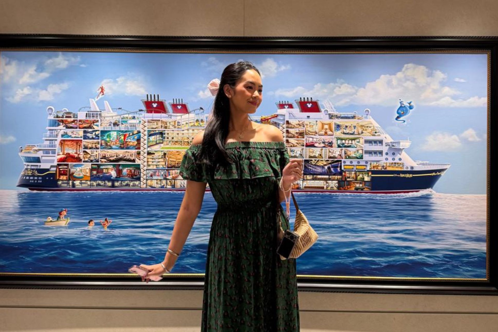 Rania Yamin Ikuti Pelayaran Perdana Disney Adventure di Singapura, Dibuka untuk Umum 10 Maret 2026